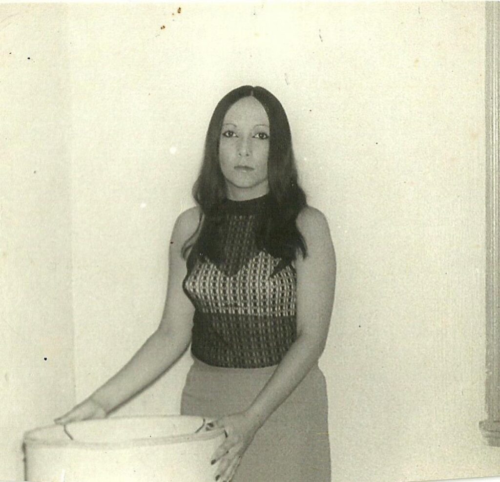 Jalyll’s mother Maria in the 1970’s